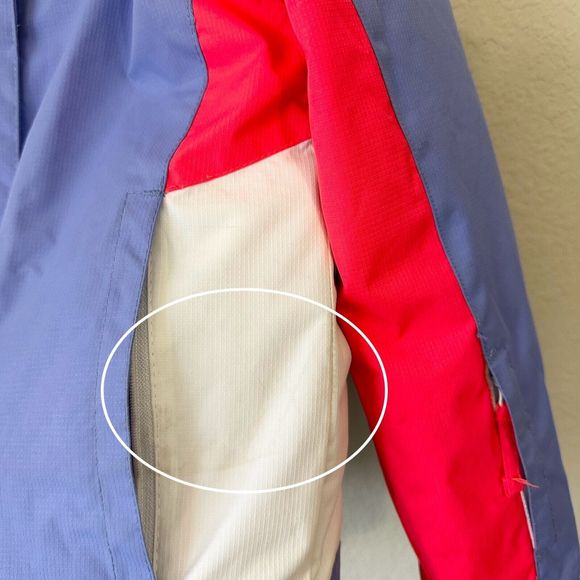 MOUNTAIN WAREHOUSE Girls Hooded Full-Zip Insulated Ski Jacket Multicolor - Picture 4 of 16